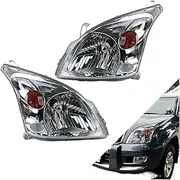 Compatible For Land Cruiser Prado 120 2700 4000 2003 2004 2005 2006 2007 2008 2009 Front Bumper Head Light Headlight Head Lamp Headlamp(Left side (Electric))