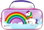 Numskull Nintendo Switch Lite Unicorn Hard Shell Travel Case, Protective Case for Nintendo Switch Console, Fits 10 Games and Switch Accessories (Nintendo Switch)