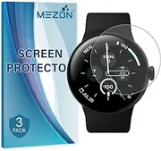 [3 Pack] Ultra Clear Screen Protector TPU Film for Google Pixel Watch 3 (41mm) – High Protection, Shock Absorption (Pixel Watch 3, Clear)