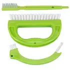 ,(3 in 1)Grout Cleaner Brush,Tile Joint Scrub Brush with Handle4980