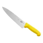 Victorinox 5.2008.25 10" Chef Knife with Yellow Fibrox Handle