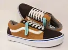Vans NEW Men’s 8.5 ComfyCush Old Skool Vans Terry USA Skate Shoes Brown 7 1/2 UA