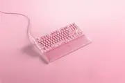 Razer RZ03-03942000-R3M1 Huntsman V2 Tenkeyless - Optical Gaming Keyboard (Linear Red Switch) - Quartz Edition - US Layout - FRML