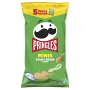 Pringles Sour Cream & Onion Chips 5 Pack 19g x 12
