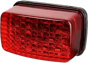 UTV Rear Light LED Tail Brake Light Compatible With Yamaha Compatible With Viking Bruin Compatible With Wolverine 660 450 350 400(Red)