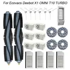 For Ecovacs Deebot X1 OMNI T10 TURBO Vacuum Cleaner Brushes Mops Filter Dust Box