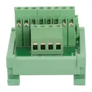 2 In 8 Out DIN Rail And Panel Power Distribution Module Breakout Board.
