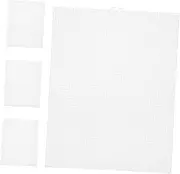 Angoily 4pcs Plastic Mesh Canvas for Crochet and Embroidery Durable Plastic Needlework Grid for DIY Crafting Versatile and Breathable Mesh Design for Creative Projects