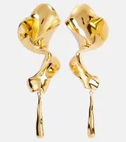 [Khaite] Khaite Tidal gold-plated drop earrings One Size gold