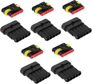 ETHZZLE 1 Set Automotive Connector Kit Pin Male and Female Car Electrical Wiring Plug for Reliable Signal Transmission Various Vehicles Durable and Versatile Connector