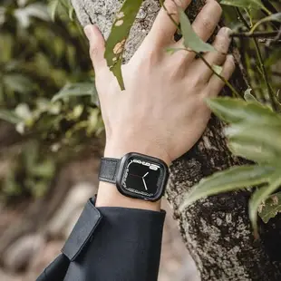 SwitchEasy 美國魚骨 Apple Watch 8/7 航太鋁合金手錶保護殼 Odyssey 41mm (通用最新8代)