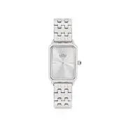Elite Ladies Tank Arc Watch in Silver