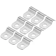 60 Pcs Pipe Strap Fit for 4mm/0.16inch 304 Stainless Steel Strap for Pipe Fixing