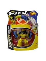 Heroes of Goo Jit Zu X-Men '97 Wolverine Stretchy Action Figure, with Metallic
