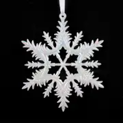 Iridescent Snowflake 13cm