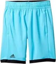 ADIDAS KIDS TENNIS COURT SHORTS MACHINE WASH sz XS, M, SAMBA BLUE BLACK BJ8249
