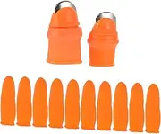 MINAOLULUS 1 Set Thumb Cutter Fruit and Vegetable Harvester Tool Lightweight Comfortable Protects Fingers for Easy Harvesting of Cucumber Pepper Strawberry and More