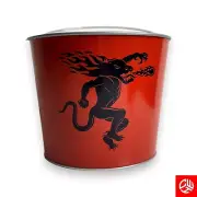 Fireball Whisky Red Metal Ice Bucket - Bar Decor & Party Accessory - Brand New