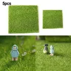 5x Lawn Turf Artificial Grass Fake Green Mat Carpet Landscape Home Floor Decor