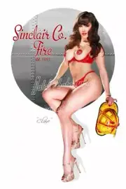 Sinclair Fire Co. Pinup Platoon WWII Print Malak