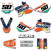 Sticker kit fits KTM 50 2002 - 2008 models GREASE STYLE graphics decal kit.