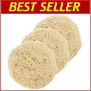 Heavy Cutting 8" Wool Buffing Pads with Hook & Loop for Deep Scratch Removal