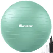 METEOR Green 75-85cm Yoga Ball with Pump