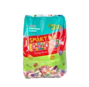 3 lbs Bulk Bag of 180 Smarties Candy Rolls – Original, Sour & Tropical Smart Mix