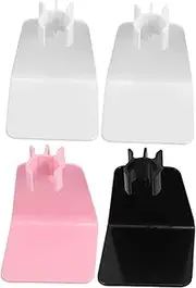 SHERCHPRY Nail Dryer Stand Portable Handheld Nail Art Lamp Rack 3 Options for Stylish (black White Pink)