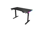 MIUZ RGB Computer Gaming Desk Office Laptop Table Standing Desk Height Adjustable - 3 Sizes