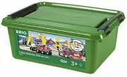 BRIO 33097 Cargo Railway Deluxe Set - 54 Piece Interactive Train Toy | Enhanced