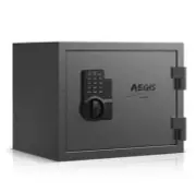 Fireproof Safe Box, 1.2 Cubic Feet Small Fire Steel Security Home Safe with D...
