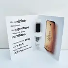 1x Paco Rabanne 1 Million Eau De Toilette Cologne mini Spray for men, 1.5ml, NEW