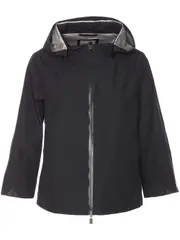 [Herno] Herno-Cappa In Goretex New Paclite Con Zip E Cappuccio-Donna 46 IT