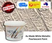 Mother of Pearl Metallic Pearlescent Acrylic Paint- Art Paint 250g- Au Stock