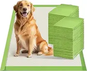 Gardner Pet Pee Pads for Dogs Extra Large 29"x37", XL Thicker ECO Green Disposable Xlarge Puppy Training Pads Super Absorbent Full Edge-Wrapping Pad for Dogs, Puppies, Doggie, Cats, Rabbits-(30 Count)