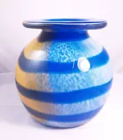 M Design Art Handcraft Glass Millefiori Encased Vase X-370-1 [Kitchen]