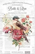 PLIGREAT 3 Sheets Floral Bird Rub on Transfer for Crafts, Vintage Newspaper Furniture Transfer Decals Waterproof UV Transfer Sticker for Drawer Cabinet Ceramic Scrapbook Journal Decorative