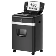 BONSEN Shredder for Office, 120-Sheet Auto Feed Paper Shredder, Micro Cut Pap...