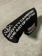 Custom Shop limited pin type Putter cover black Titleist Scotty Cameron