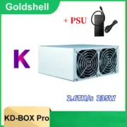 Goldshell Release KD-Box Pro 2.6TH 230W Kadena ASIC KDA Crypto Miner With PSU