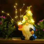 Solar LED Lights Outdoor Gnome Charming Garden Decor