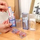 Cotton Balls Dispenser Box Q-tip Holder Swab Canisters Toothpick Container