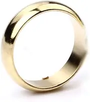 Enjoyer PK Ring Strong Magnetic Ring for Professional Magician Stage Magic Tricks Props Accessory (Gold,20MM)