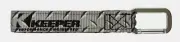 Keeper Wrap-It-Up GRAY BUNDLING STRAP UV Resist Waterproof Carabiner Hook 05262
