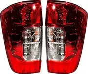 Car assecories ，Compatible for Nissan Navara NP300 D23 2015 2016 2017 2018 Pair Tail Light Rear Lamp 26554-4JA0A 26559-4JA0A