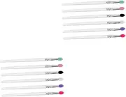 FOMIYES Sets Professional Silicone Eye Shadow Brush Large Sequin Makeup Brush for Beginners Pcs