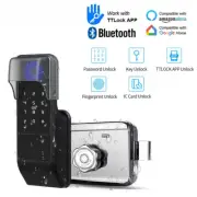 Waterproof Fingerprint Smart Door Lock Outdoor Gate Bluetooth Password 13.56MHz