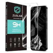 ZUSLAB for Google Google Pixel 9 / Pixel 9 Pro Tempered Glass Screen Protector Film Case Friendly 9H Hardness (2024) - Clear