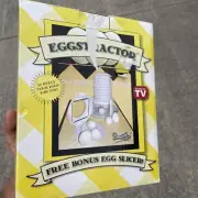 EGGSTRACTOR Egg Peeler Slicer As Seen on TV Cooking Hard Boiled Kitchen❤️blt39j4